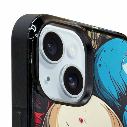 iPhone 15 Case — Many Of Skulls Collage Overlapping Art, Custom Made Phone Cover