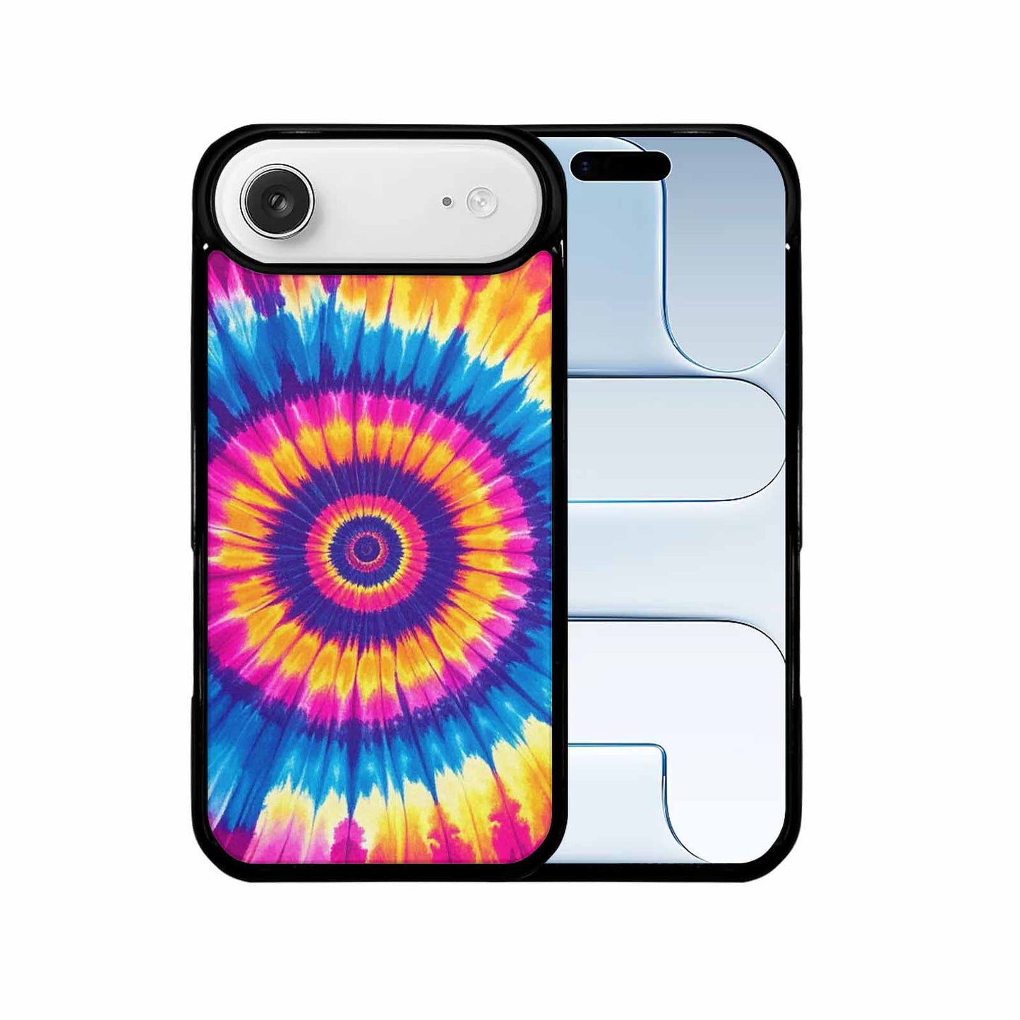 iPhone 17 Air Case — Tie Dye Spiral Art Seamless Tie, Custom Print Case Cover