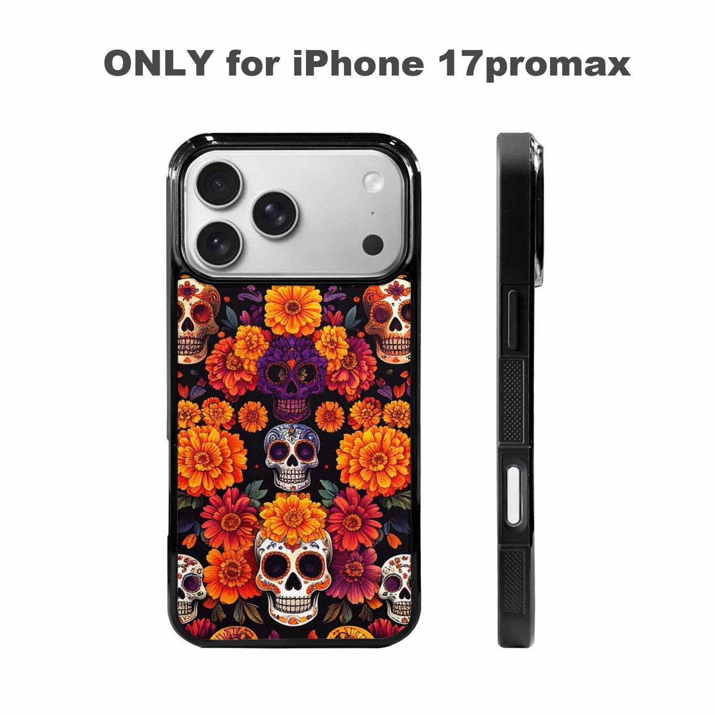 iPhone 17 Pro Max Case — Skull Dark Art Gothic Print Gothic, Original Design Phone Case