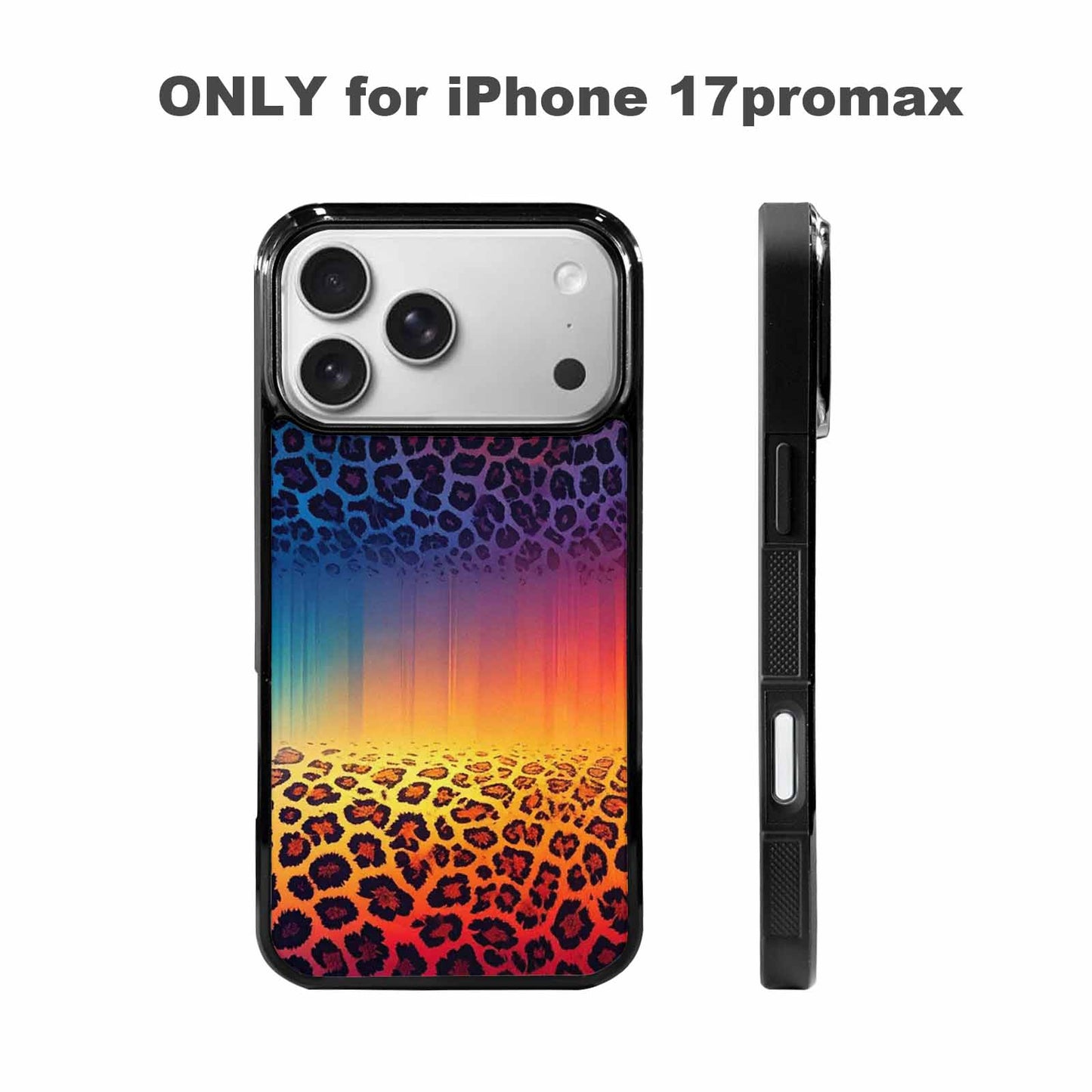 iPhone 17 Pro Max Case — Leopard Print Gradient Style Animal Print, Original Design Phone Case