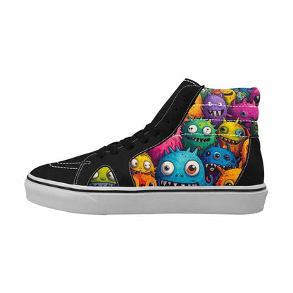 MEN'S Monsters (general) Cartoon Monst High Top Canvas Dreamcore Shoes