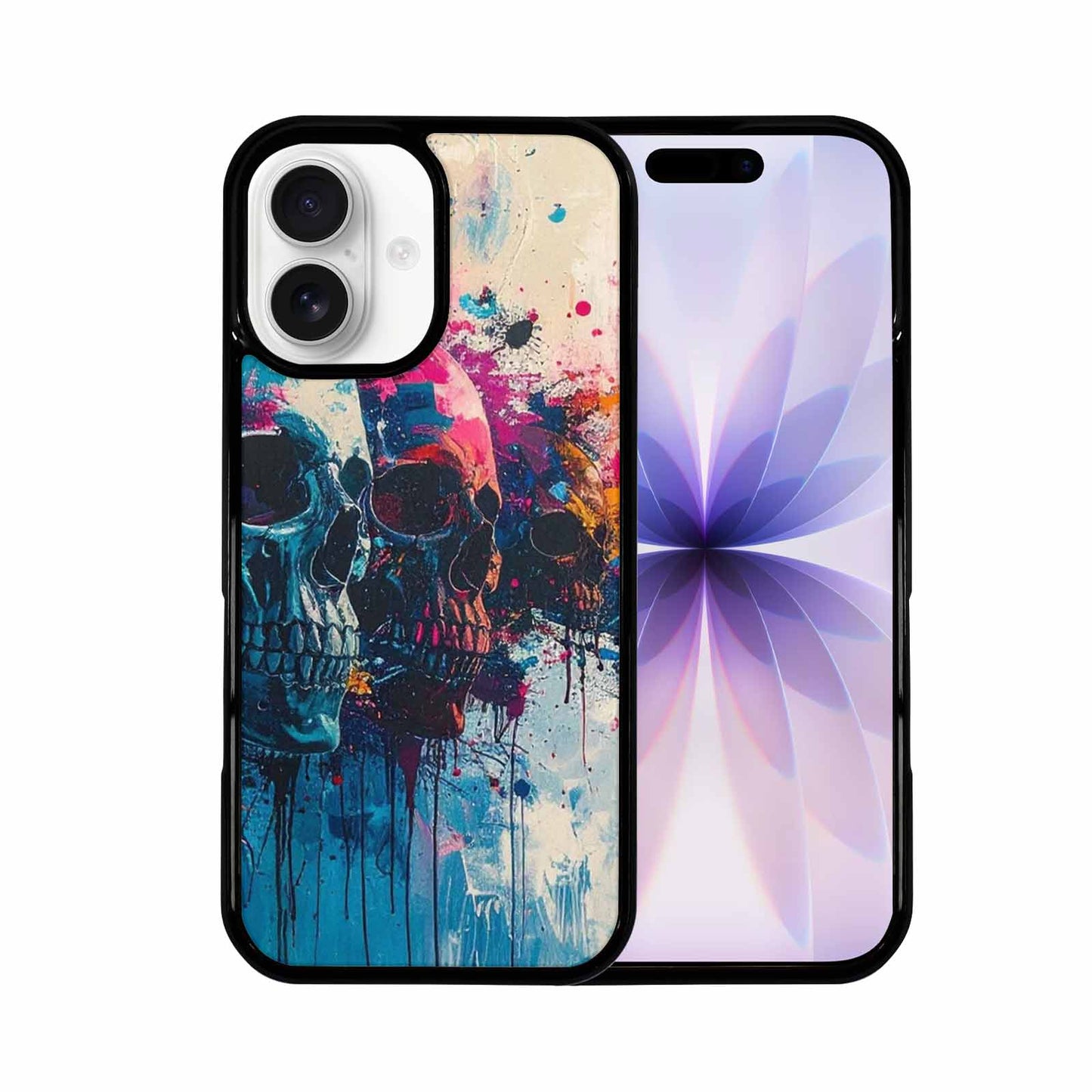 iPhone 17 Case — Skull Dark Art Gothic Print Gothic, Custom Phone Case
