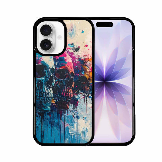 iPhone 17 Case — Skull Dark Art Gothic Print Gothic, Custom Phone Case