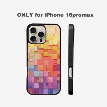 iPhone 16 Pro Max Case — Color Gradient Fade Pattern Hundreds Of, Custom Printed Phone Case