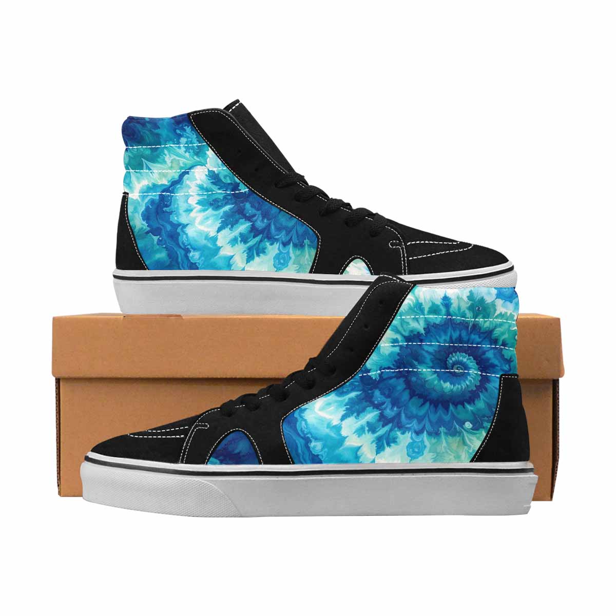 MEN'S Tie Dye Ocean Blues 3 Ferion