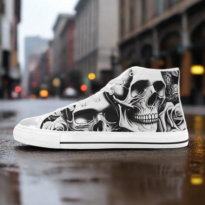 Aztec Jewel Rich Unique WOMEN Bold Art - Freaky Shoes | Custom Art Sneakers