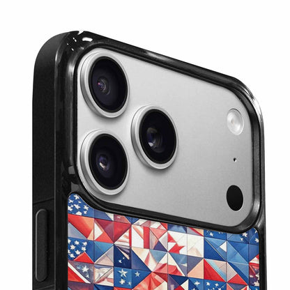 iPhone 17 Pro Case — Small American Flag Stars And Galaxy, Custom Art Phone Cover
