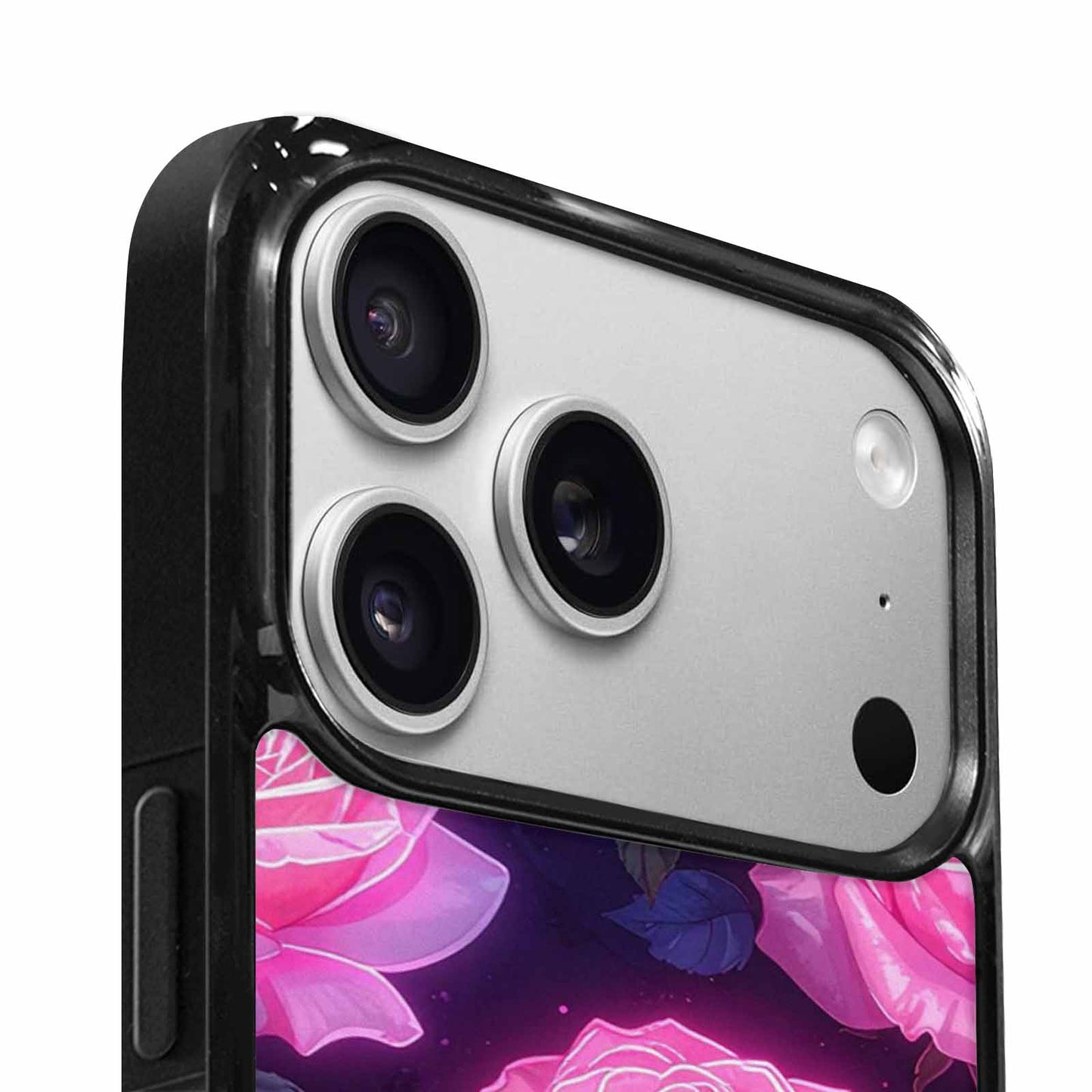 iPhone 17 Pro Case — Watercolor Marble Rose Watercolor Abstract, Custom Printed Phone Case