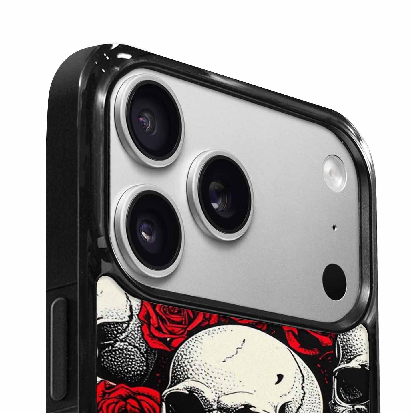 iPhone 17 Pro Case — Skull Dark Art Gothic Print Gothic, Custom Designed Case Cover