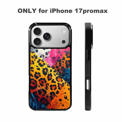 iPhone 17 Pro Max Case — Full Color Vibrantanimal Print A Animal, Custom Made Phone Cover