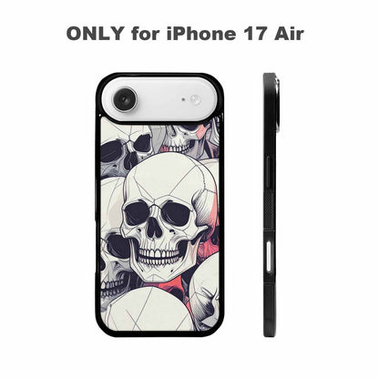 iPhone 17 Air Case — Skull Dark Art Gothic Print Gothic, Customized Protective Case