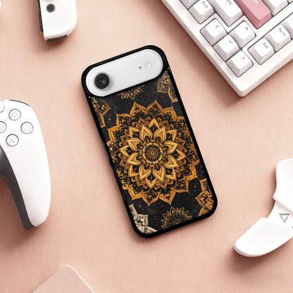 iPhone 17 Air Case — Small Mandala Pattern Randomly Varying Floral, Custom Phone Case