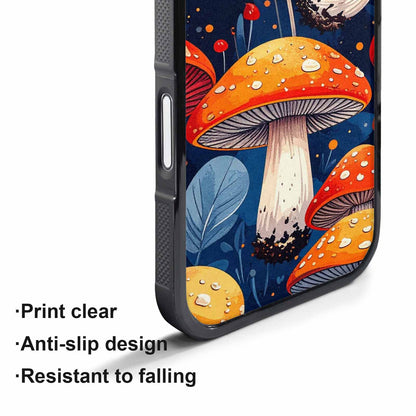 iPhone 17 Air Case — Vivid Winter Mushroom Seamless Cartoon Cute, Custom Made Phone Cover
