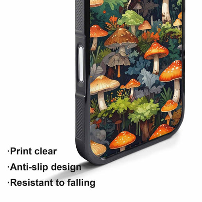 iPhone 17 Pro Case — Mushrooms Camomushrooms Patter It3 Camo, Custom Phone Case