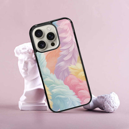 iPhone 16 Pro Case — Zebra Pastel Rainbow, Custom Made Phone Cover