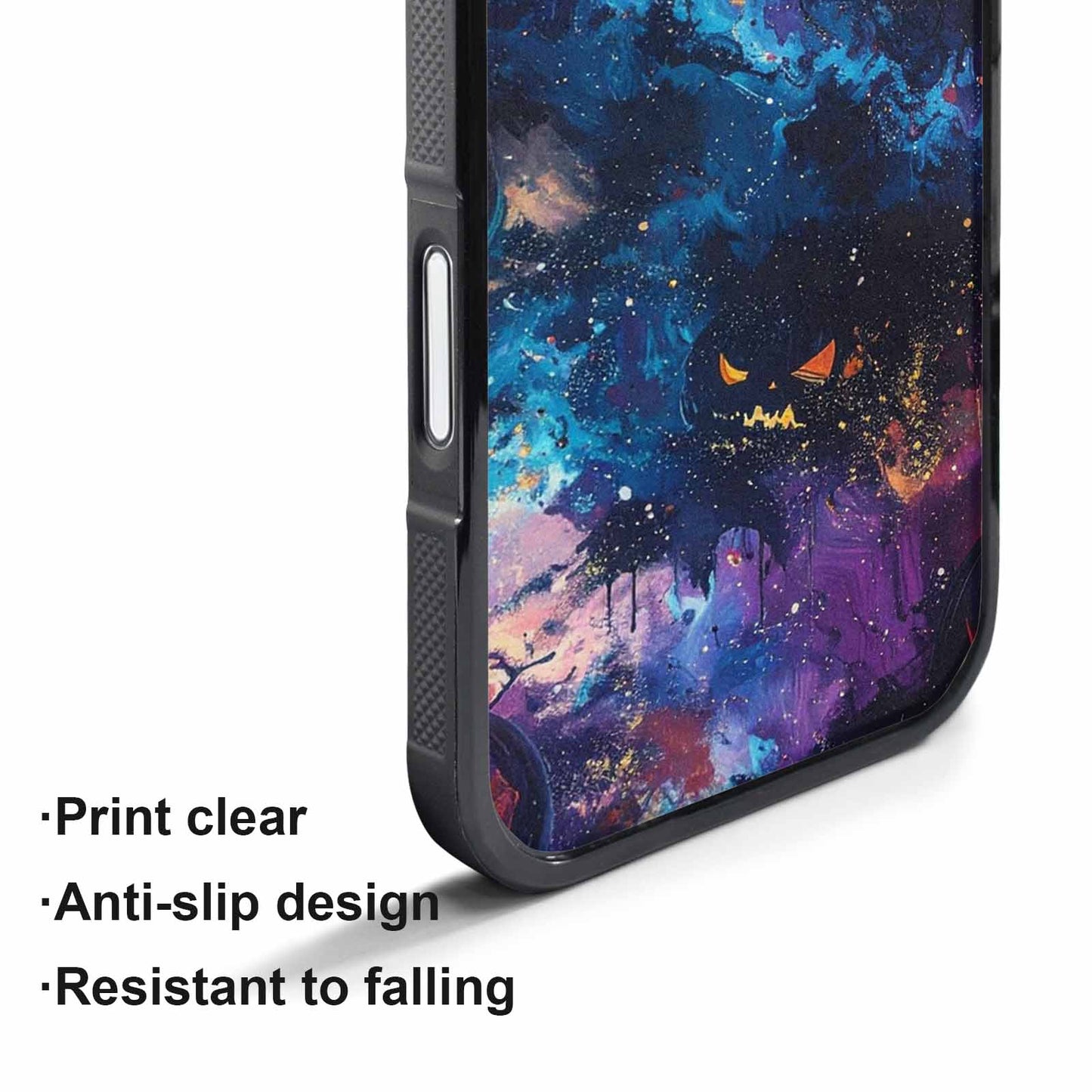 iPhone 17 Pro Max Case — Eamless Repeating Pattern Of Galaxy Space, Custom Designed Case Cover