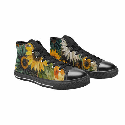 WOMEN'S Blend Melt Them High Top Canvas Dreamcore Custom Sneakers