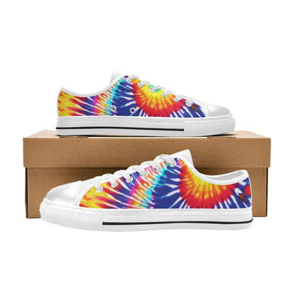 MEN'S Tie Dye Splash Canvas Aesthetic Shoes