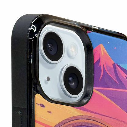 iPhone 15 Plus Case — Salvadore Dali Surrealist Dreamscape Pattern Melting, Personalized Phone Case