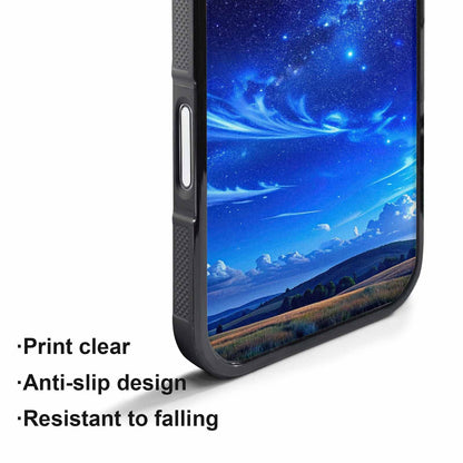 iPhone 17 Air Case — Van Gogh Starry Night Galaxy Space, Custom Printed Phone Case