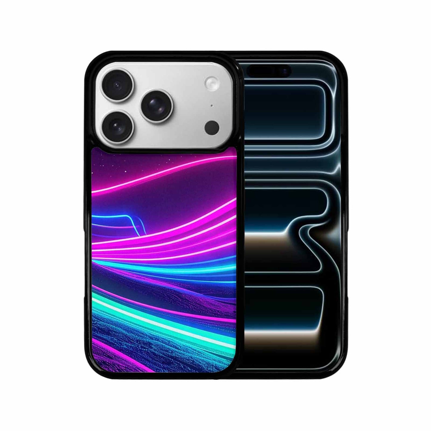 iPhone 17 Pro Case — Neon Cartoon Retro Vintage, Custom Designed Case Cover