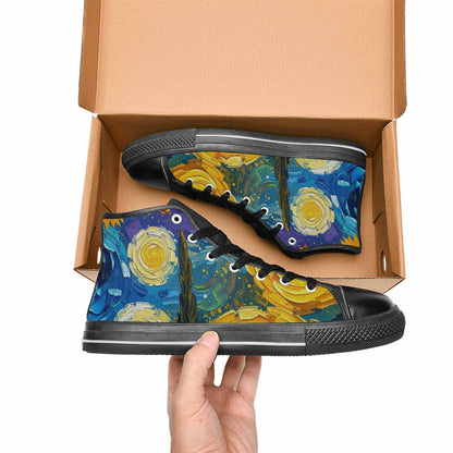 MEN'S Blend All Versions High Top Canvas Cottagecore Custom Shoes