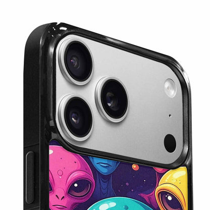 iPhone 17 Pro Max Case — Alien Ufo Cartoon Art Alien Scifi, Custom Art Phone Cover