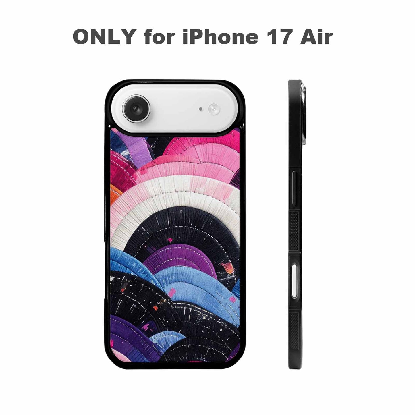 iPhone 17 Air Case — Vivid Camo Genderfluid Pride Camo, Personalized Phone Case