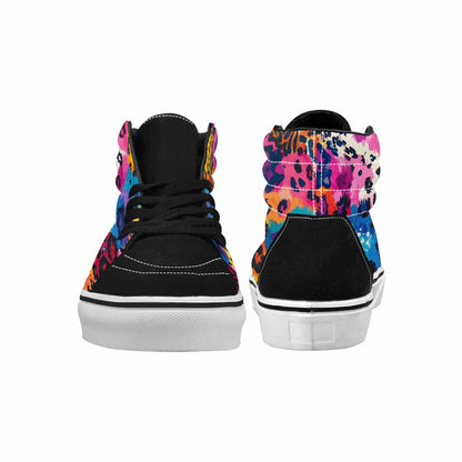 MEN'S Animal Print High Top Canvas Dreamcore Shoes