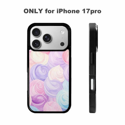 iPhone 17 Pro Case — Tie Dye Pastel Dream Blended Tie, Custom Designed Case Cover