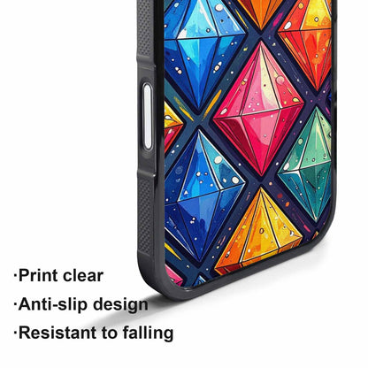 iPhone 17 Pro Case — Vintage Summer Diamond Retro Vintage, Personalized Phone Case