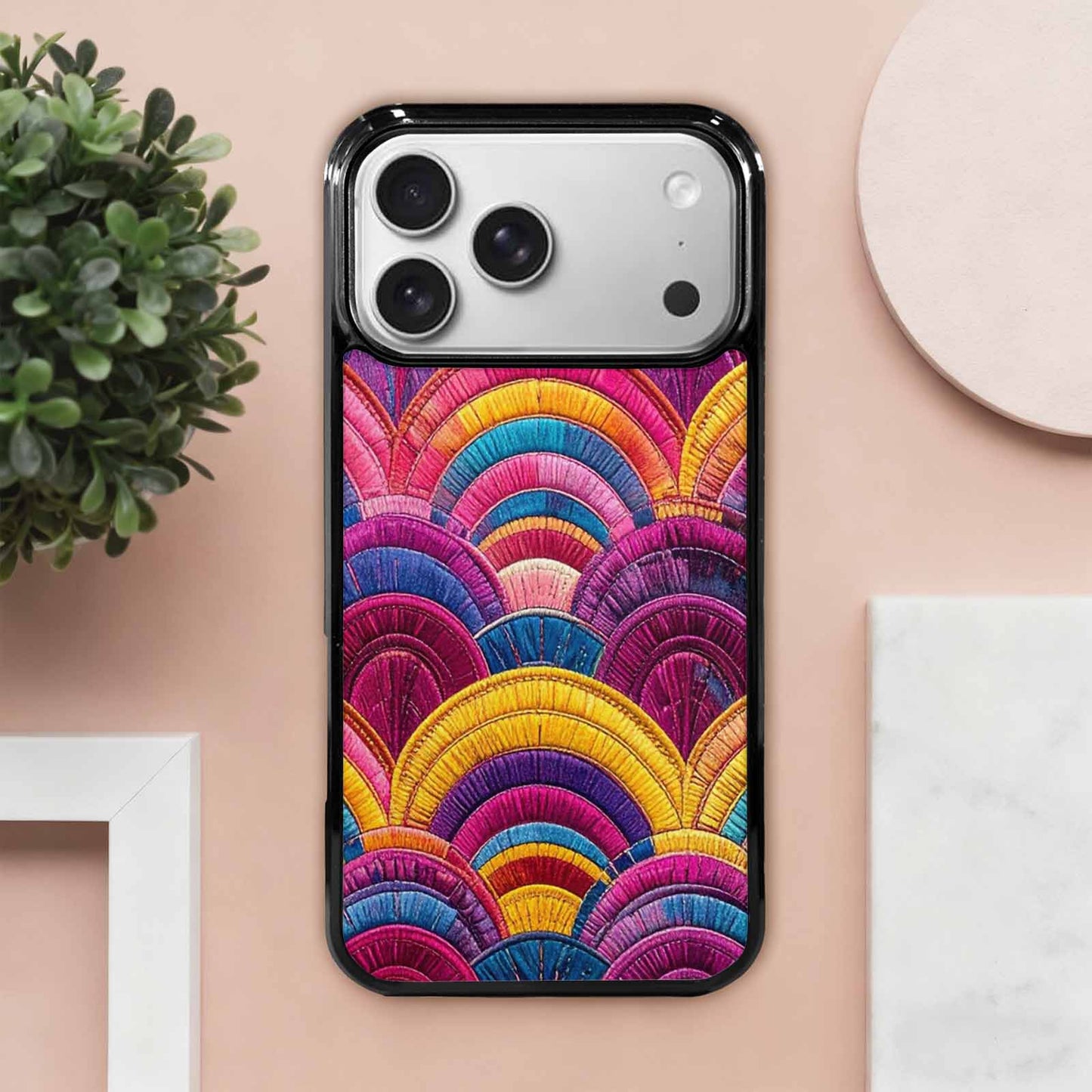 iPhone 17 Pro Max Case — Vivid Camo Pansexual Camo, Custom Made Phone Cover