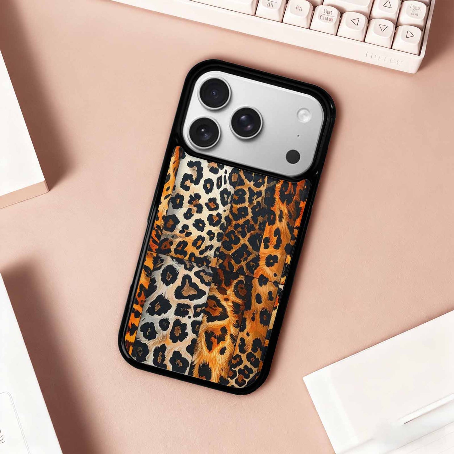 iPhone 17 Pro Case — Small Animal Print Pattern Randomly Animal, Custom Made Phone Cover