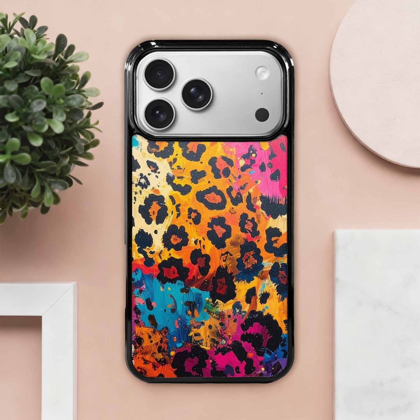 iPhone 17 Pro Max Case — Full Color Vibrantanimal Print A Animal, Custom Art Phone Cover