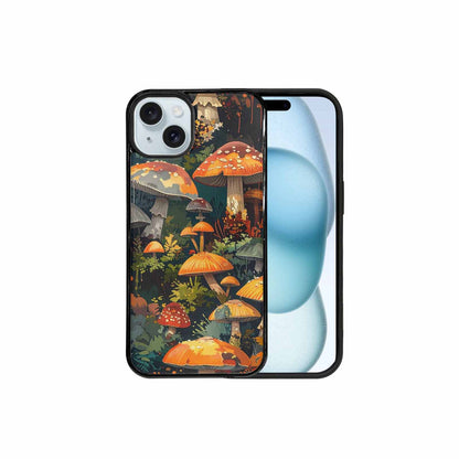 iPhone 15 Plus Case — Mushrooms Camomushrooms Patter, Custom Phone Case