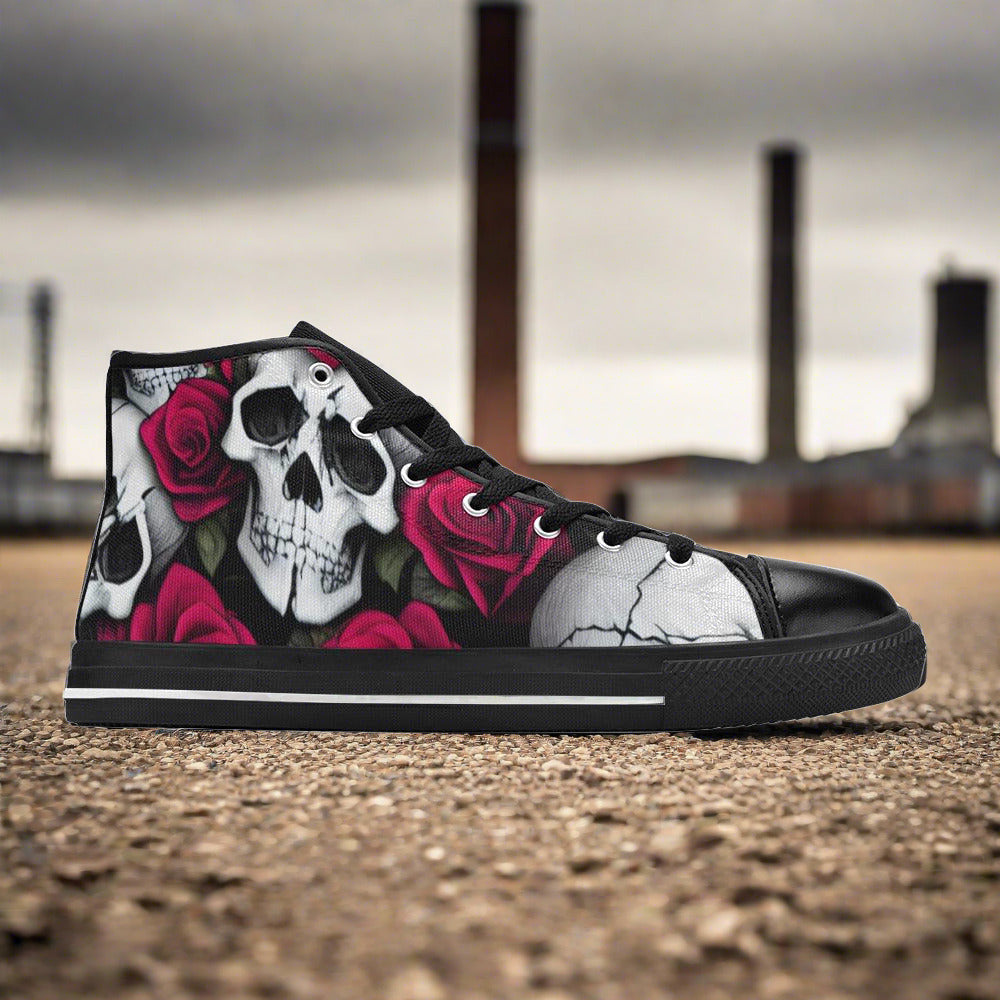 Koi Earthy Brown Custom WOMEN Bold Art - Freaky Shoes | Custom Art Sneakers