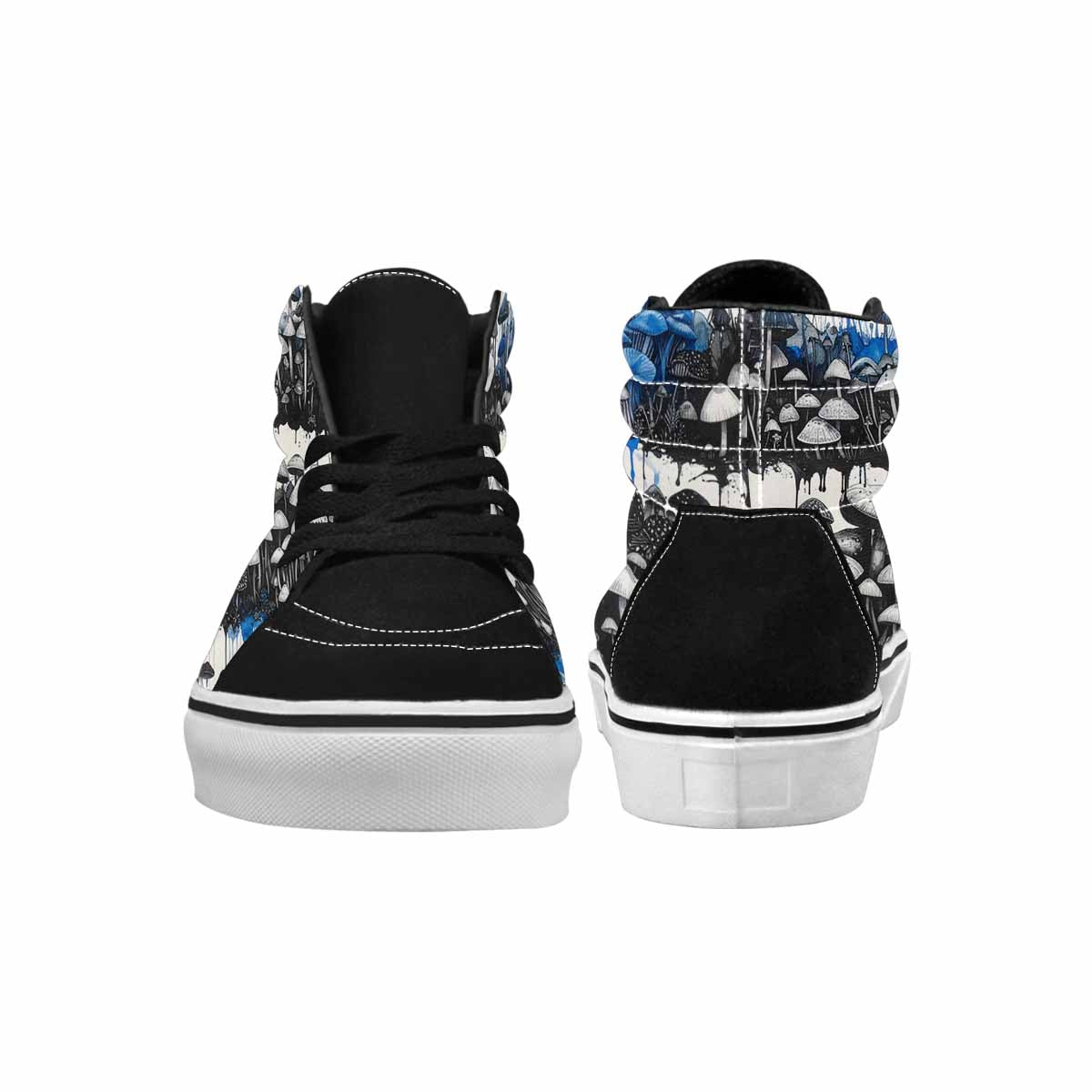 MEN'S Mushrooms (general) High Top Canvas Vivid Sneakers