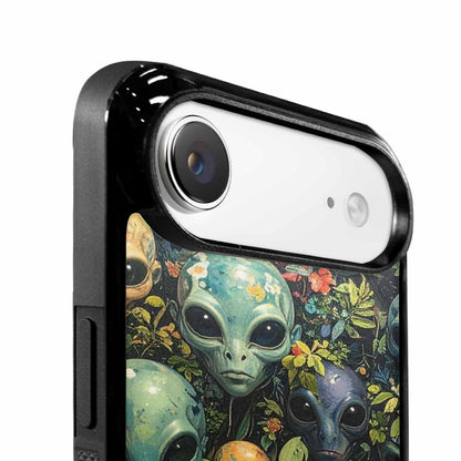 iPhone 17 Air Case — Aliens Pattern Hundreds Of Sma Alien, Custom Phone Case
