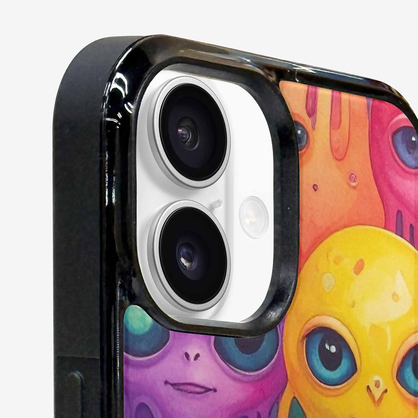 iPhone 16 Case — Aliens Tie Dyemelting Aliens P, Personalized Phone Case