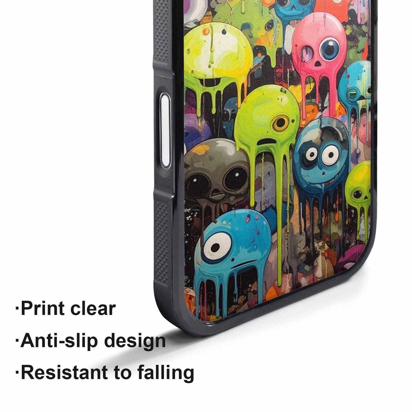 iPhone 17 Pro Case — Aliens Camomelting Aliens Patt Fgd Alien, Unique Phone Case Design