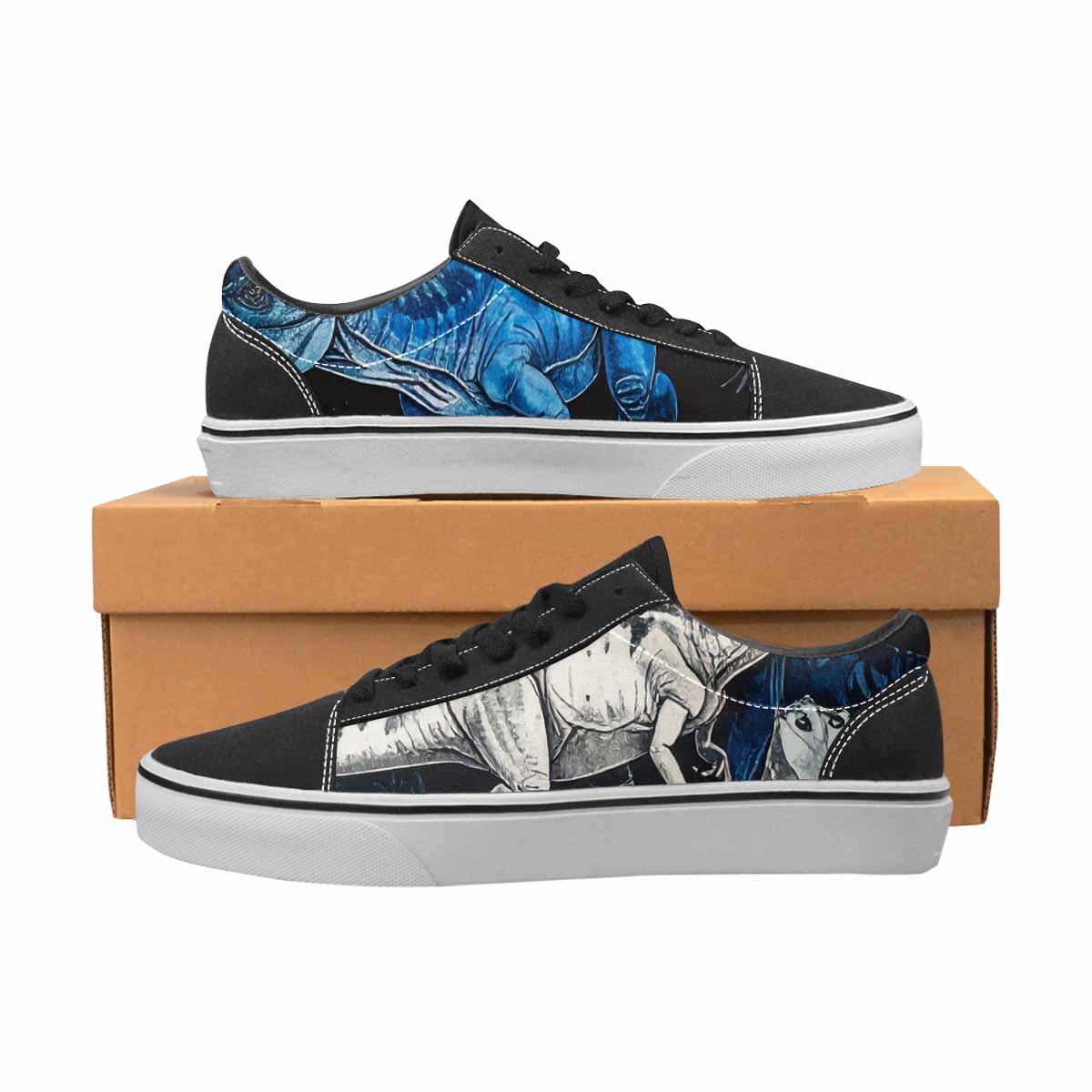 WOMEN'S Dinosaur Burst Lace-Up Canvas Y2K Shoes