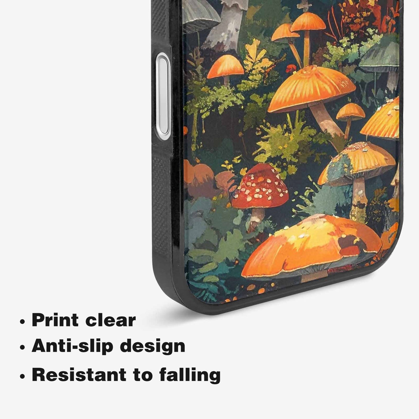 iPhone 16 Case — Mushrooms Camomushrooms Patter, Unique Phone Case Design
