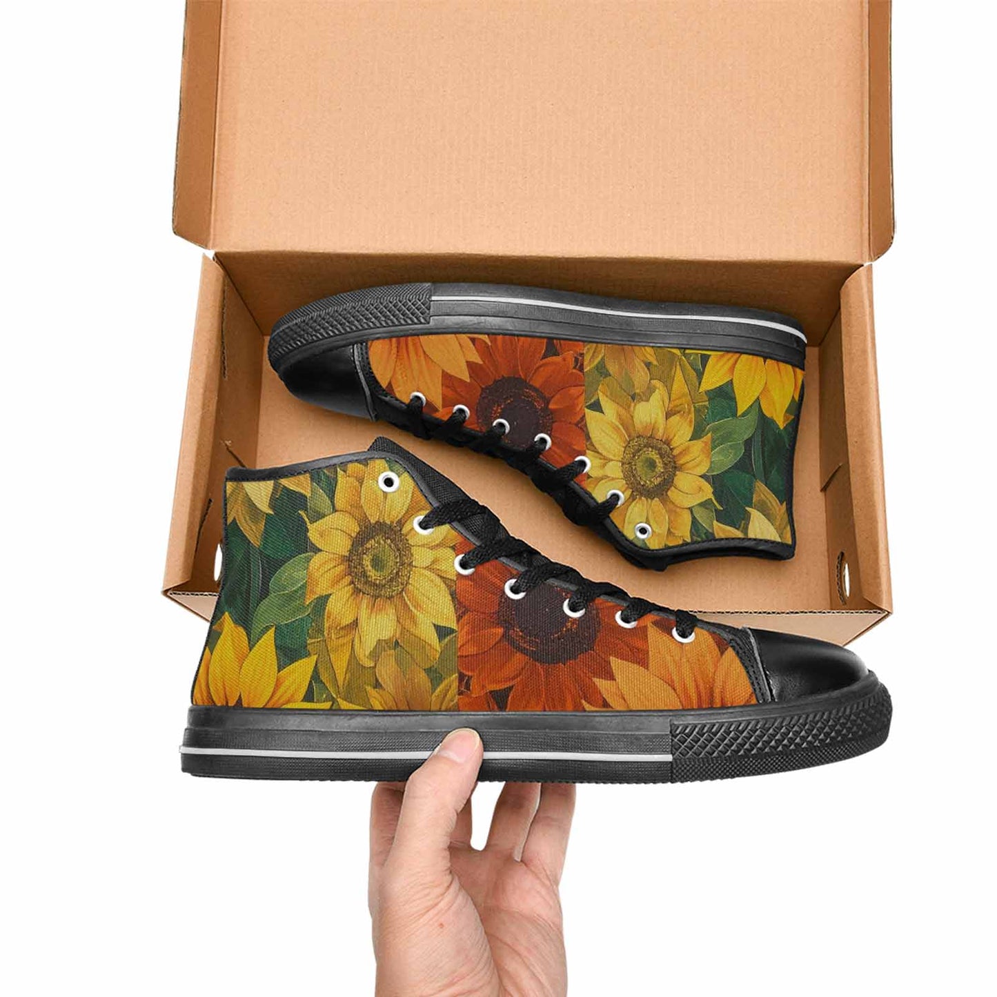 MEN'S Blend Melt Them High Top Canvas Surreal Shoes