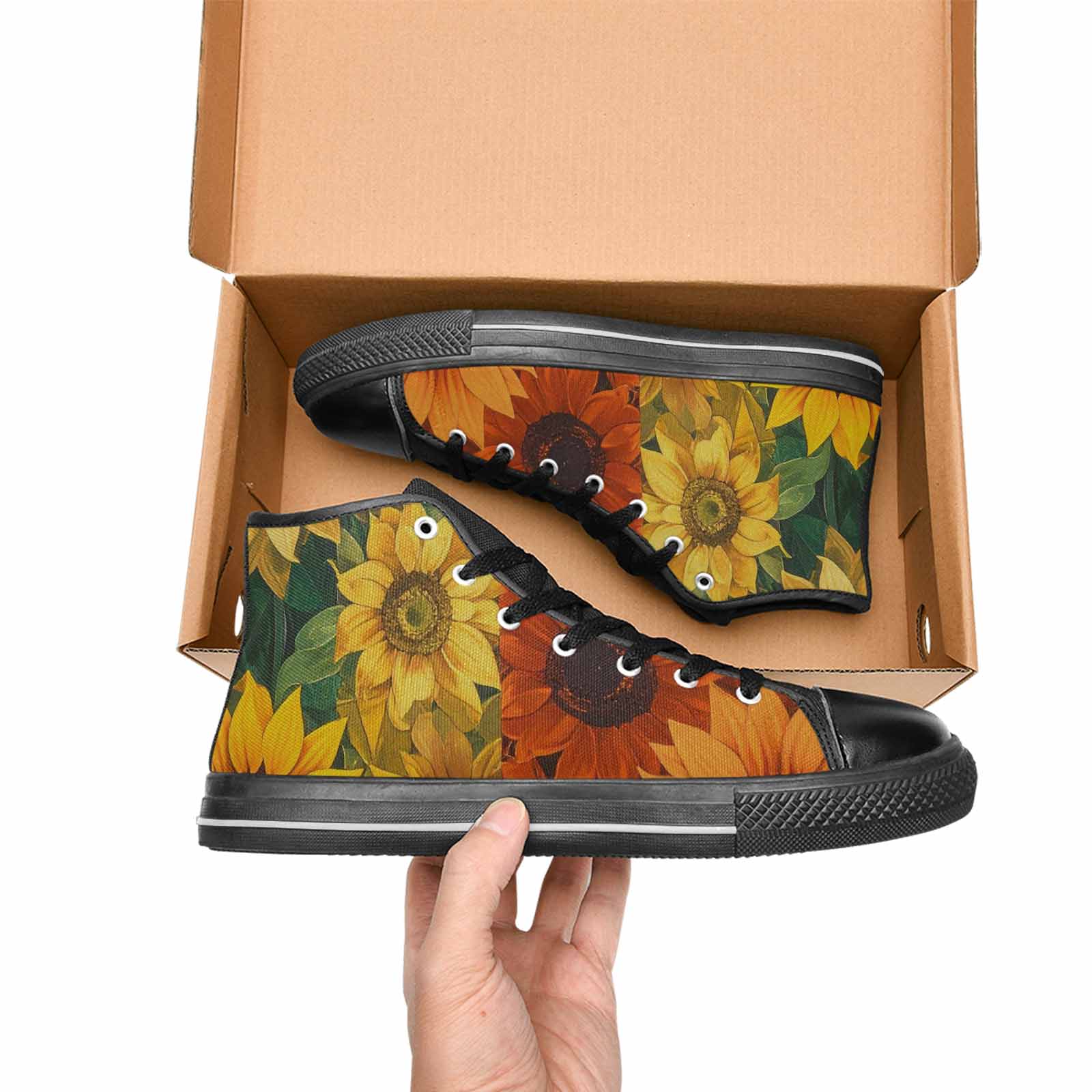 MEN'S Blend Melt Them High Top Canvas Surreal Shoes