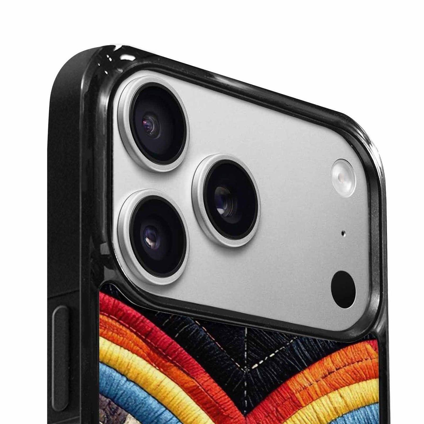 iPhone 17 Pro Case — Vivid Camo Progress Pride Camo, Customized Protective Case