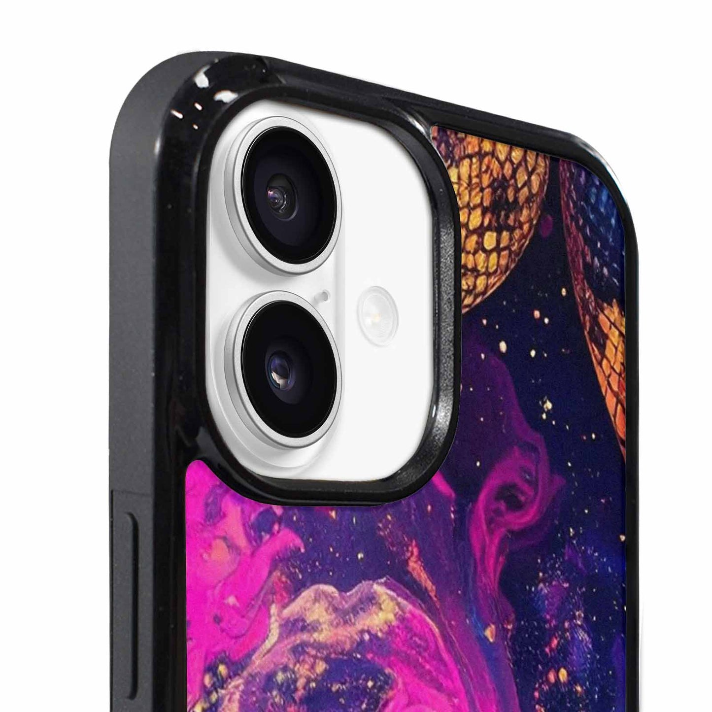 iPhone 17 Case — Snake Print Galaxy Seamless Animal Print, Custom Made Phone Cover