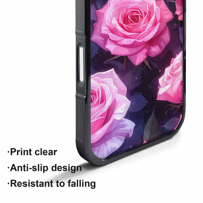 iPhone 17 Pro Max Case — Watercolor Marble Rose Watercolor Abstract, Personalized Phone Case