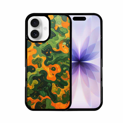 iPhone 17 Case — Small Military Camouflage Blotch Camo, Custom Printed Phone Case