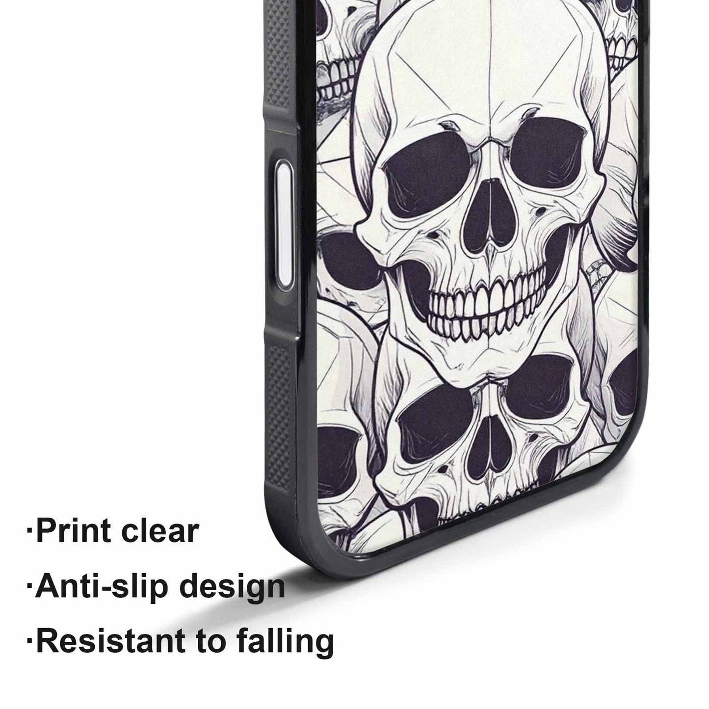 iPhone 17 Air Case — Skull Dark Art Gothic Print Gothic, Original Design Phone Case
