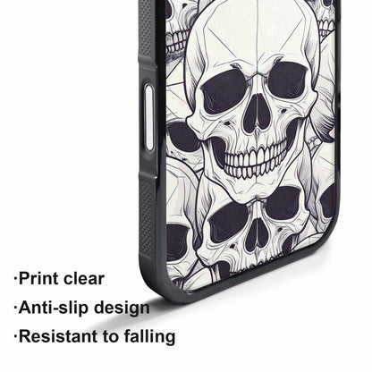 iPhone 17 Air Case — Skull Dark Art Gothic Print Gothic, Original Design Phone Case